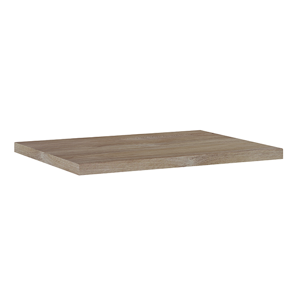 Doska pod umývadlo LOTOSTONE (Lotosan) 120 x 46 x 2,8 cm, dub štruktúrovaný